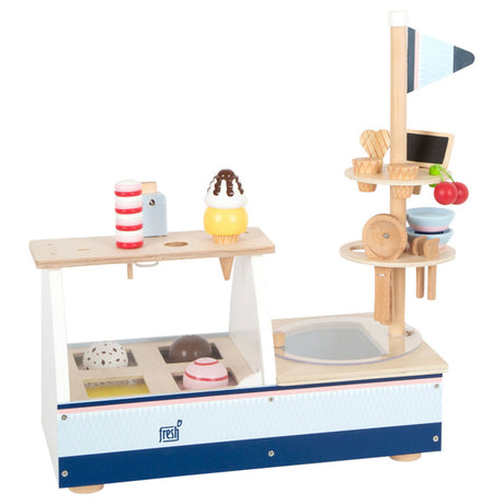 Small Foot - Eisstand aus Holz, 21-tlg.