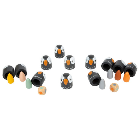 Kleiner Fuß - Holzmemospel Pinguin, 26dlg.