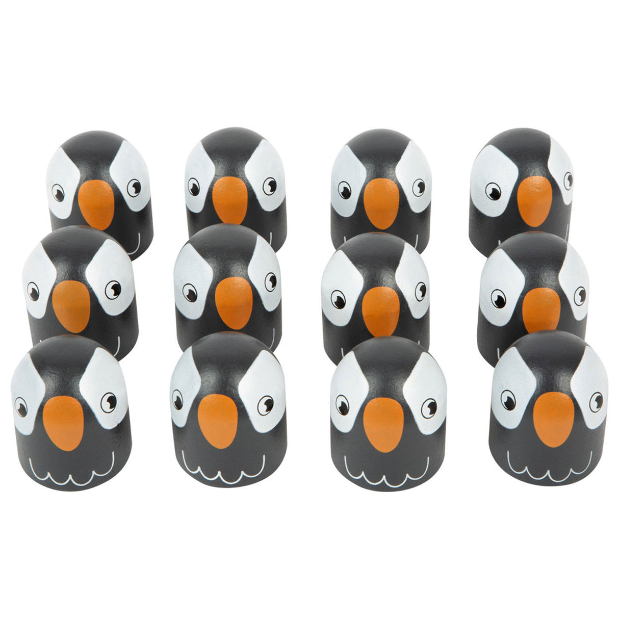 Maža pėda - medinė memospel Pinguin, 26dlg.
