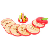 Small foot - Wooden stacking game apple