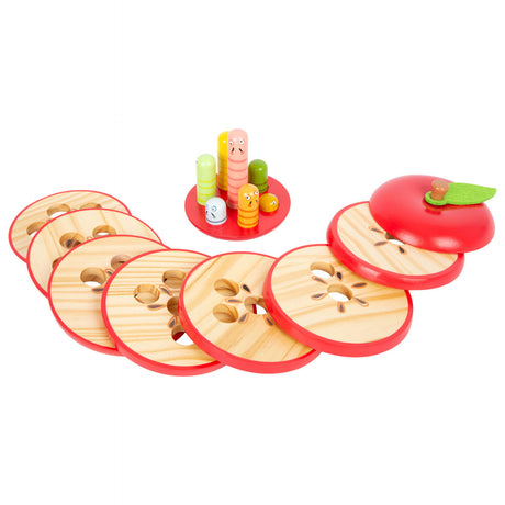 Small Foot - Stapelspiel Apfel aus Holz