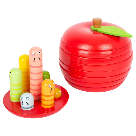 Small Foot - Stapelspiel Apfel aus Holz
