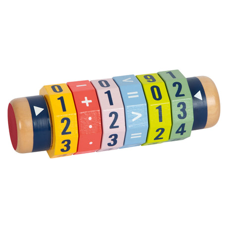 Liten fot - dreibar beregningshjelp tre 1x1
