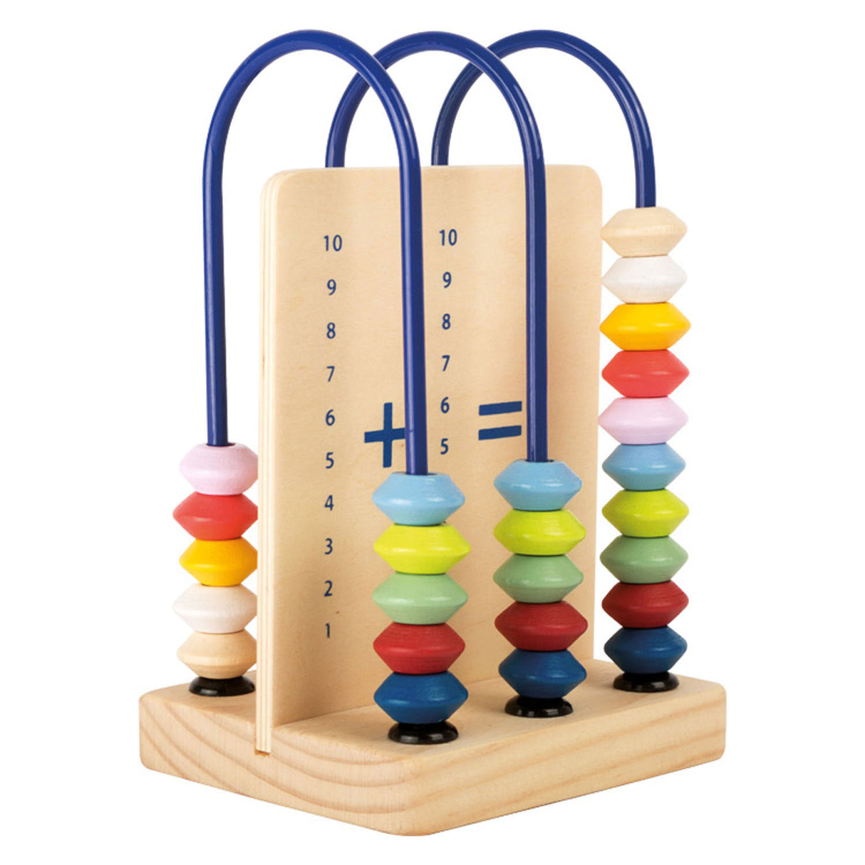 Liten fot trä Abacus matematik