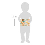 Kis láb - fa puzzle szafari