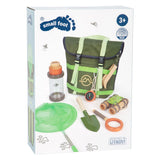 Rucksack von Small Foot Foot Explorer mit Discovery Set