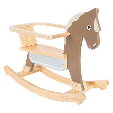 Small Foot - Rocking horse with seat brown