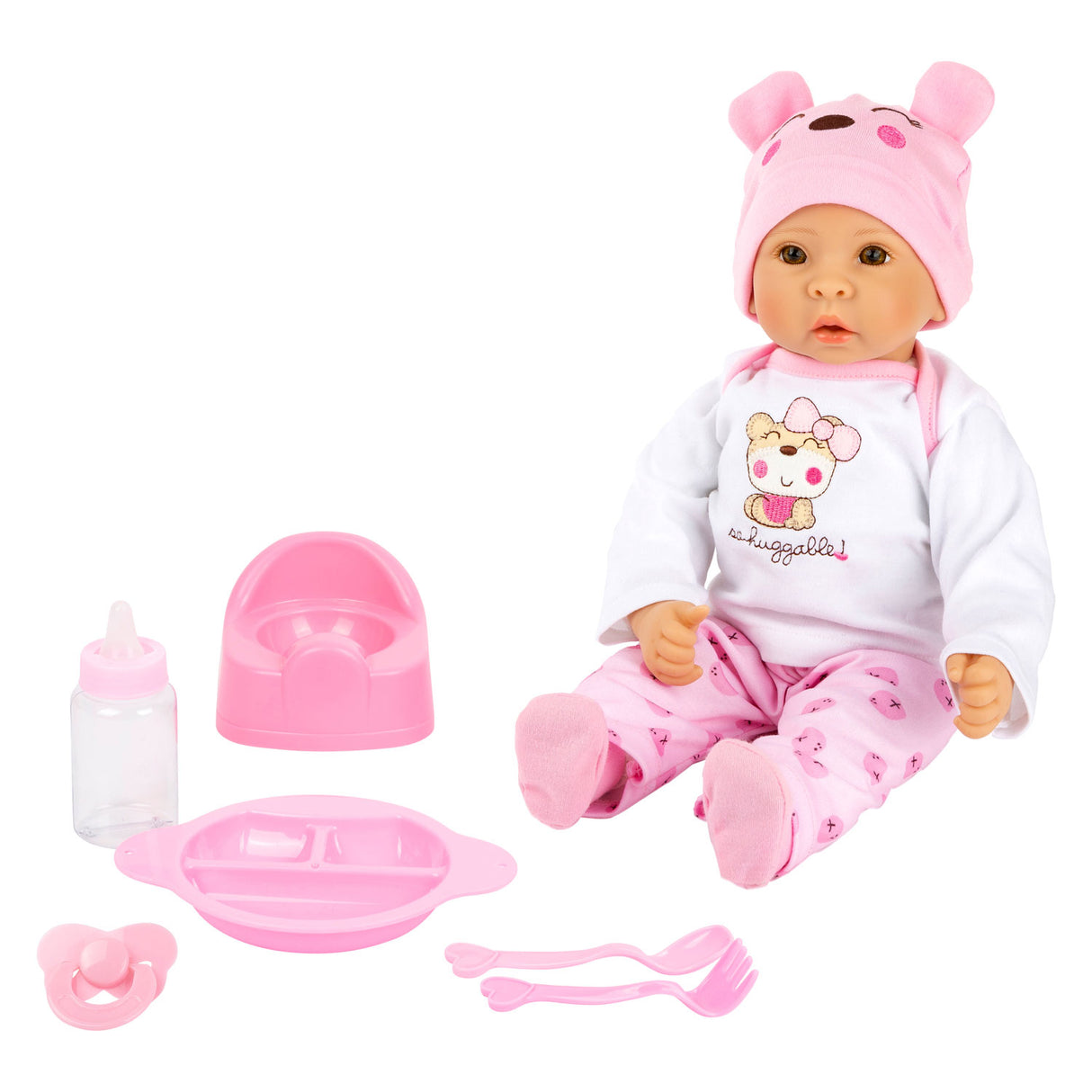 Pie pequeño - Babypop Marie con accesorios, 7dlg.