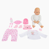 Kleiner Fuß - Babypop Marie mit Accessoires, 7dlg.