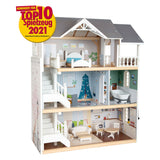 Small Foot Houten Urban Villa Poppenhuis met Accessoires, 13dlg.