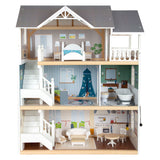 Small Foot Houten Urban Villa Poppenhuis met Accessoires, 13dlg.