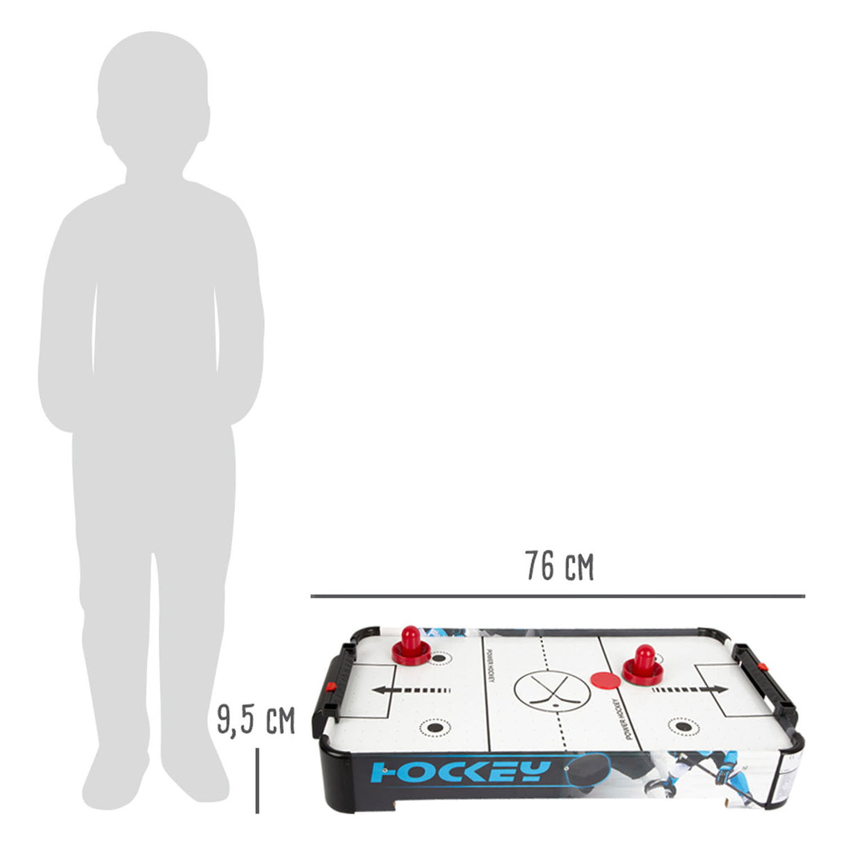 Liten fotbord Airhockey Table Champion