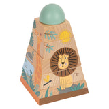 Small foot - stacking tower safari, 6 pc.