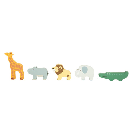 Small Foot - Formsortierer Jeep Safari aus Holz, 6-teilig.