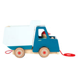 Small Foot Houten Trekfiguur Kiepvrachtwagen