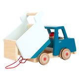 Small Foot Houten Trekfiguur Kiepvrachtwagen