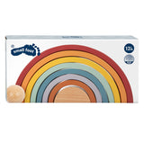 Small Foot Houten Regenboog Bouw Bogen met Bal,