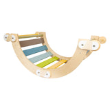 Small foot wooden climbing frame bow adventure