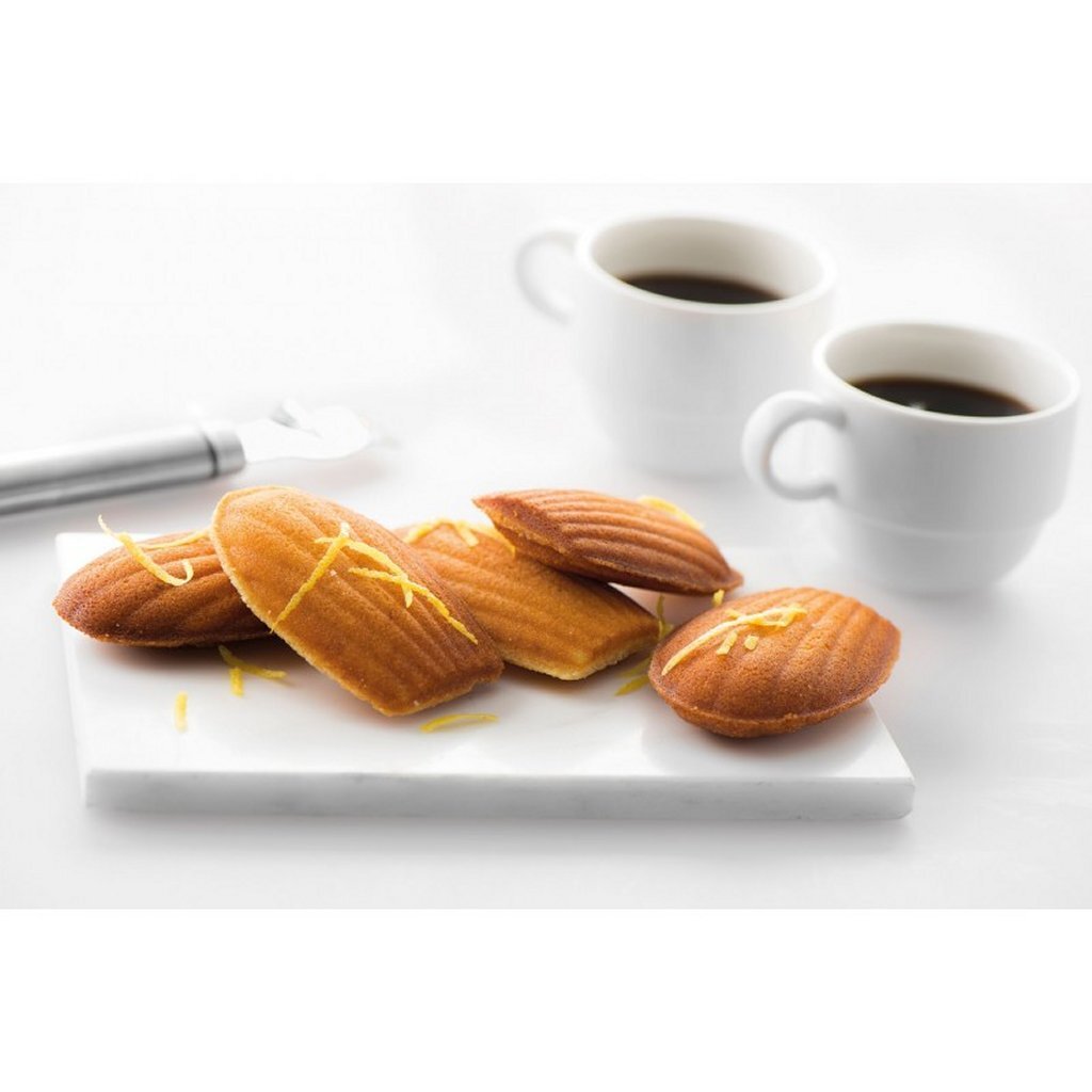 Fritel 142364 Madeleines Pekalni pladnji Črni aluminij