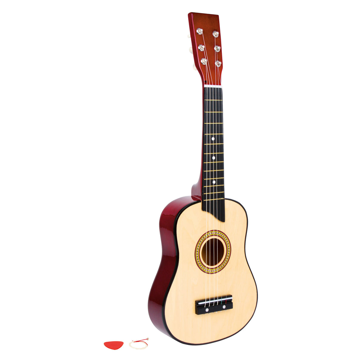 Kleng Fouss Holz Guitar klassesch, 65cm