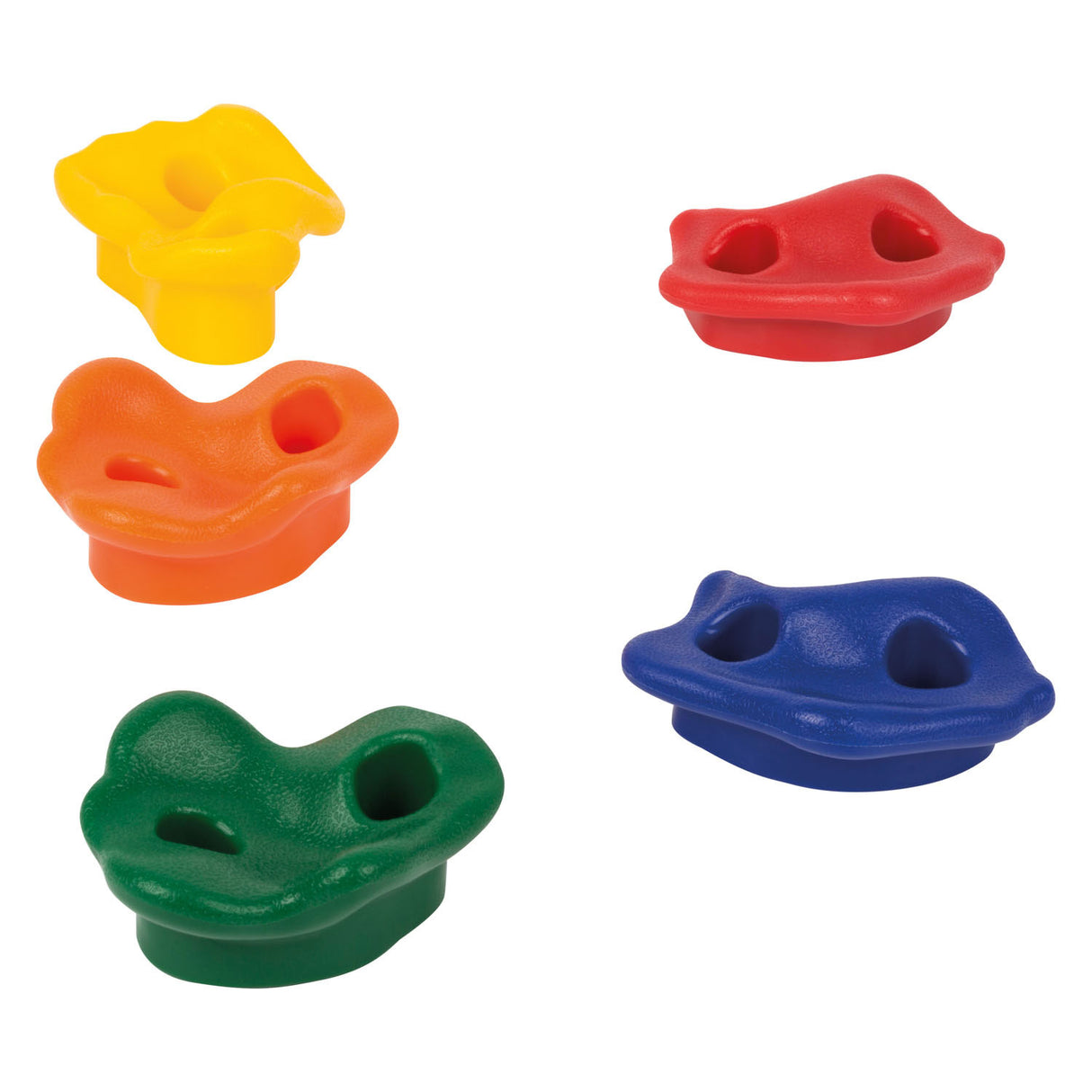 Small foot climbing stones color, 5st.