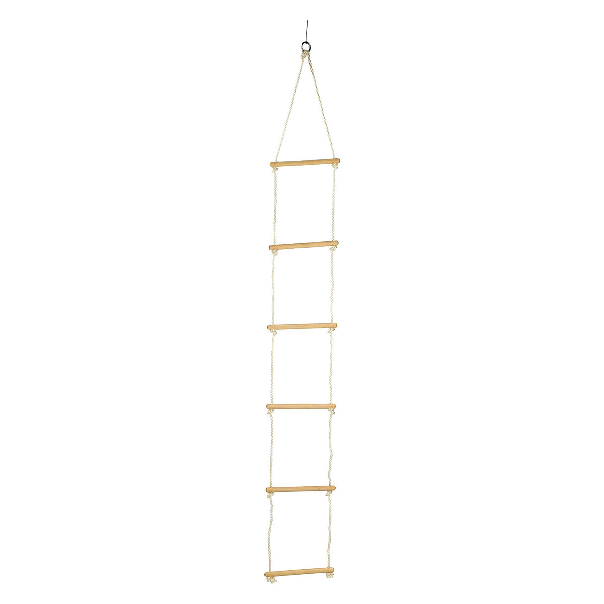 Small Foot rope ladder with 6 steps, 200 cm