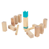 Small foot - wooden kub compact throwing game, 21 pcs.