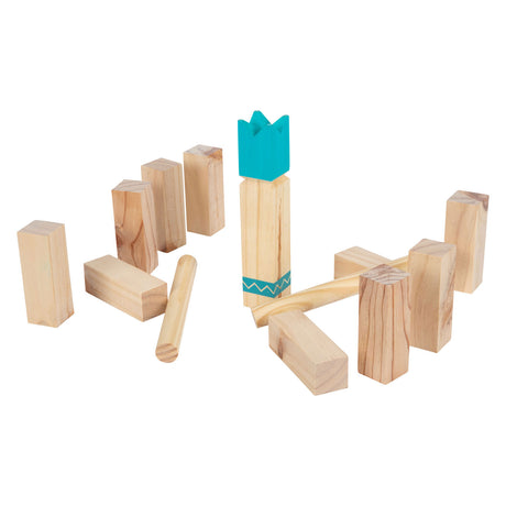 Cos Beag - Cluiche Caitheamh Dlúth Kub Wooden, 21DLG.