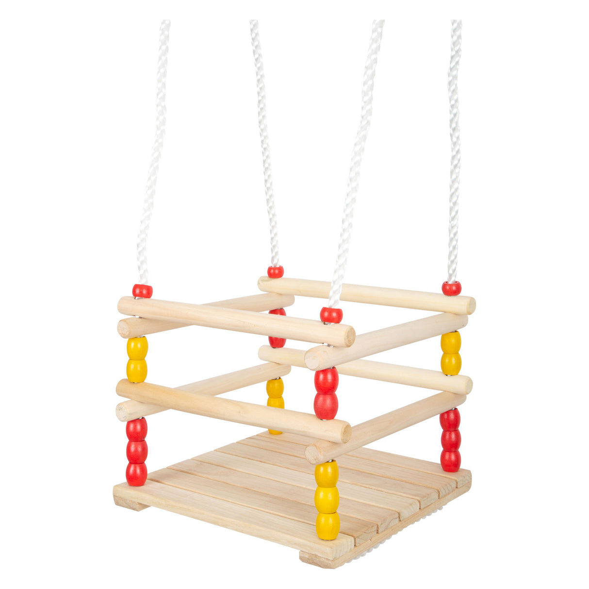 Swing per bambini in legno a piede piccoli, 150 cm