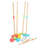 Petit pied de croquet en bois hors-jeu, 20dlg.