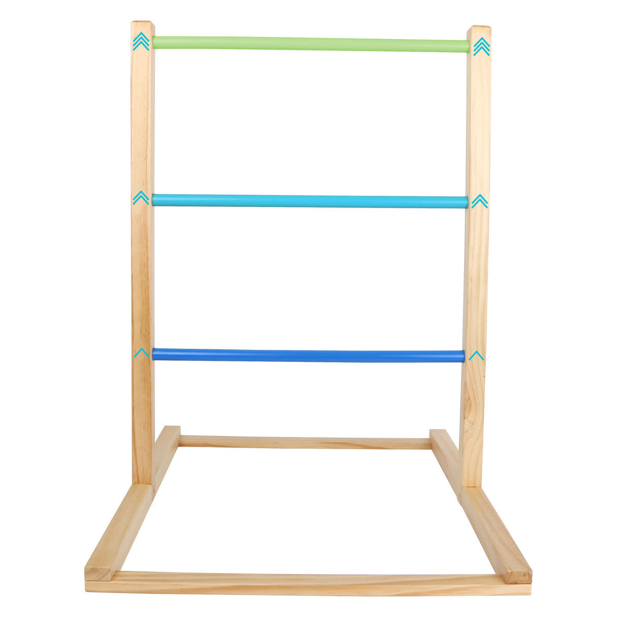 Small foot wooden ladder golf throwing game, 7dlg.