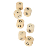 Small Foot - Wooden Letter Beads Making Necks, 300 Beads