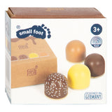 Small Foot Houten Speeleten Marshmallows, 4dlg.