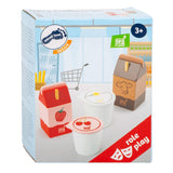 Small foot - Wooden play food dairy, 4 pcs.