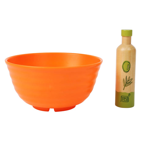 Small foot - wooden play food salad play set, 15 pcs,