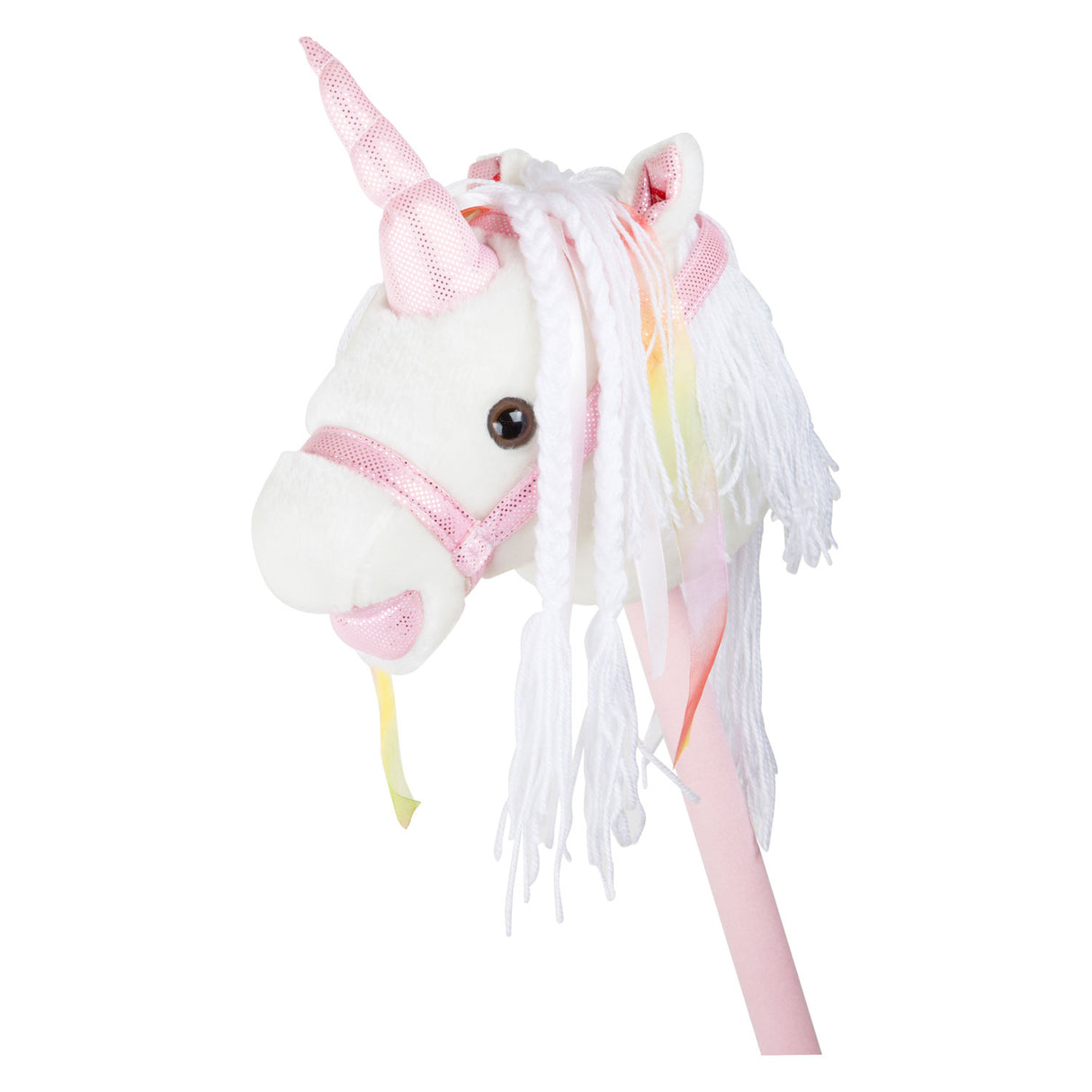 Hobby de madera de pie pequeño Hobby Horse Unicornio, 90 cm