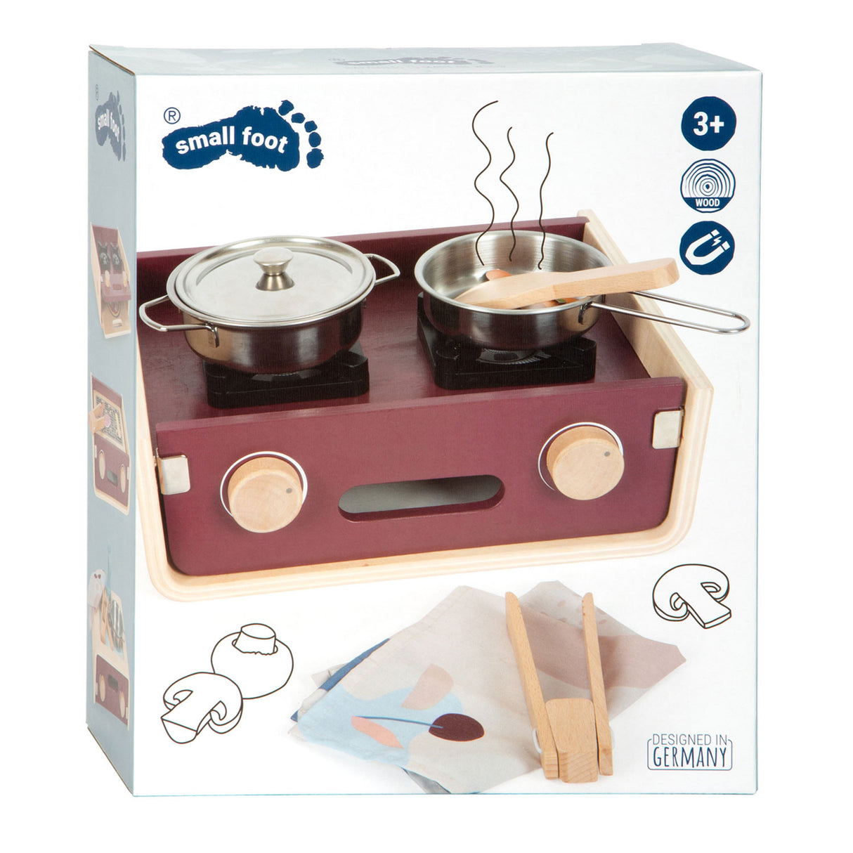 Small Foot Houten Camping Speelkeuken Tasty, 9dlg.