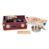 Small Foot Houten Camping Speelkeuken Tasty, 9dlg.