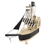 Lille fod - Wooden Dollhouse Piratenboot