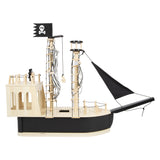 Lille fod - Wooden Dollhouse Piratenboot