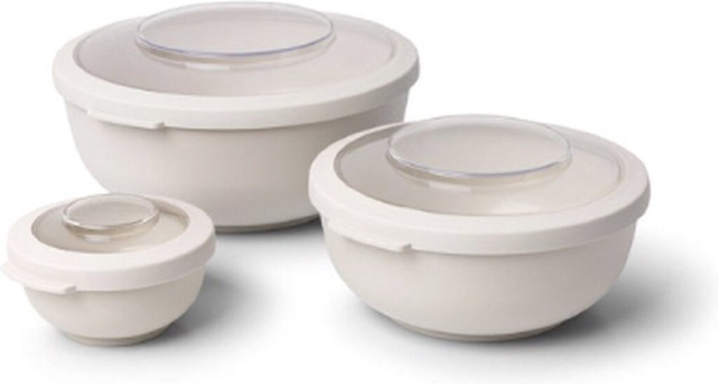 Amuse Life Bowl Lunchbox Compact Versholding Box med tritan lock 500 ml grå