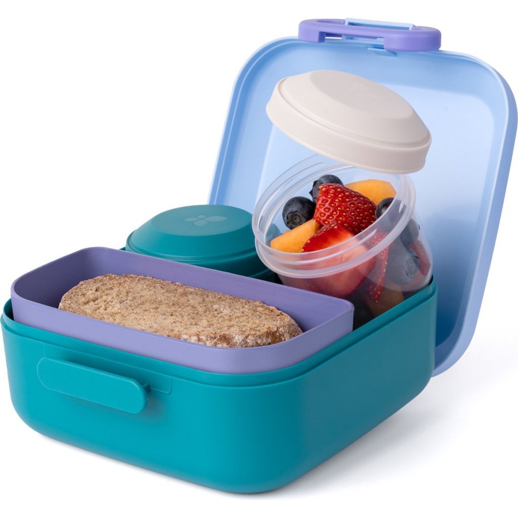 Muuse Rikko Lagoon Sky Lunch Box Blue Purple