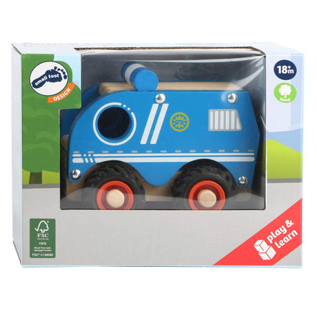 Small Foot - Polizeiauto aus Holz blau