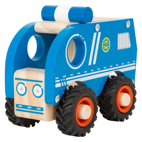 Small Foot - Polizeiauto aus Holz blau