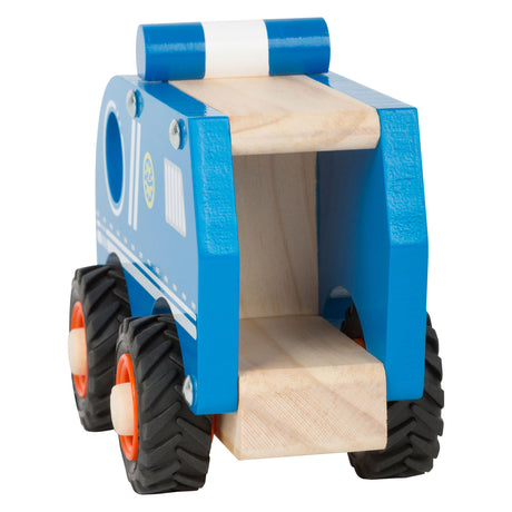 Small Foot - Polizeiauto aus Holz blau