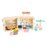 Small Foot Houten Meeneem Speelwinkel Poppenhuis, 15dlg.