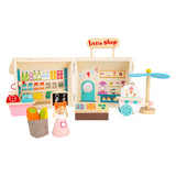 Small Foot Houten Meeneem Speelwinkel Poppenhuis, 15dlg.