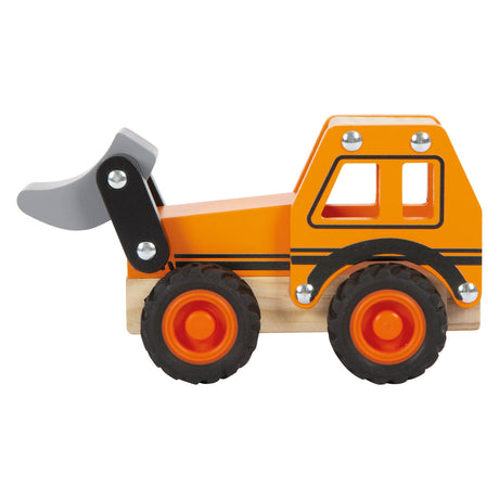 Small Foot - Holzbagger Orange
