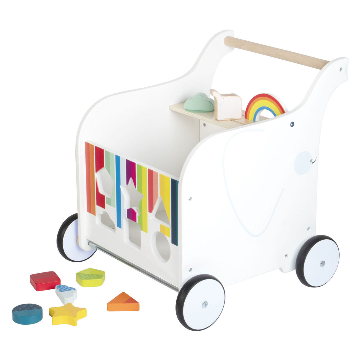 Small foot - baby walker toy box elephant