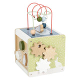 Small foot wooden motor activity cubes Arctic